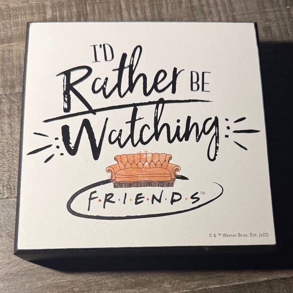 Friends Quote Decorative Sign - Picture 2 of 4